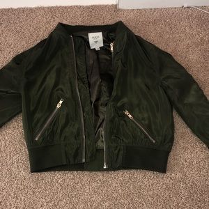 green guess jacket